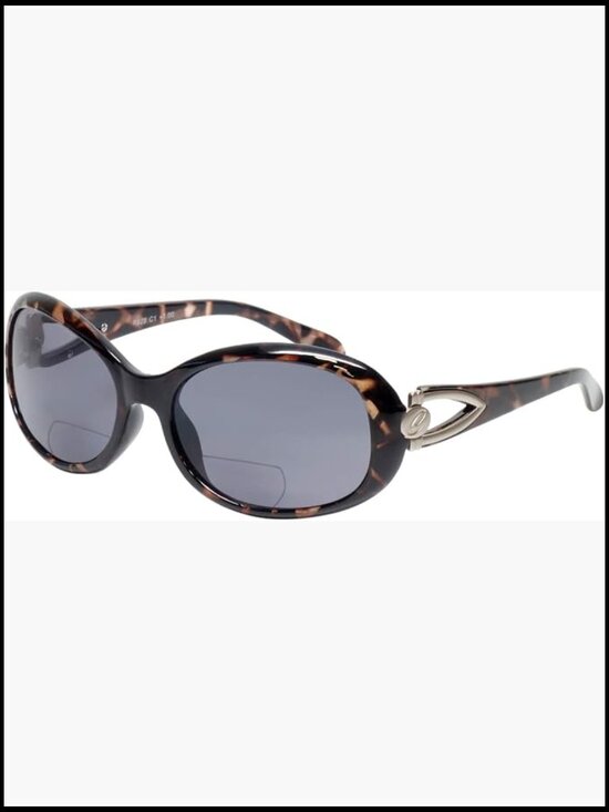 Oversized Oval Polarized Bifocal Reading Sunglasses for Women main image 4